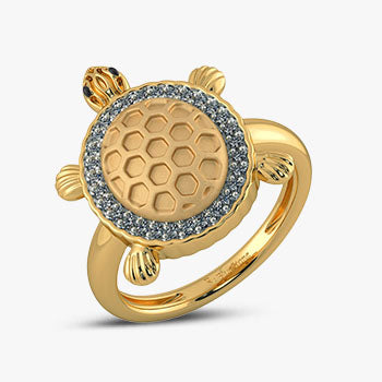 Tortoise Om Ring (कछुआ ॐ अंगूठी) | Buy Om Kachua Mudrika